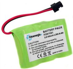 Zdjęcie Bateria akumulator Panasonic P301 3,6V 600mAh - Tychy