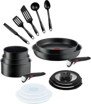 Set Pentole Tefal Ingenio Emotion 8 Pezzi - Maniglia Rimovibile, Compatibile Con Induzione, Facili Da Impilare - Foto 3