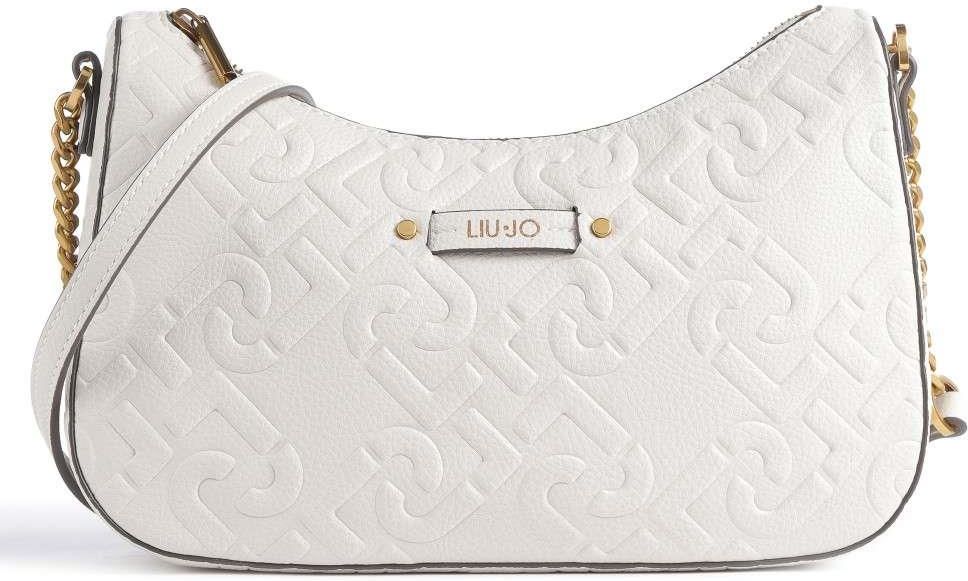 LIU JO Sac à épaule bandoulière or pour femme - Adonide ECS Hobo Bag S