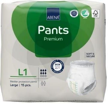 ABENA Pants Premium L1 majtki chłonne, 15szt