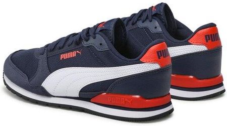 Puma Sneakersy St Runner v3 Mesh Jr 385510 09 Granatowy - zdjęcie 4