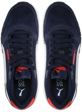 Puma Sneakersy St Runner v3 Mesh Jr 385510 09 Granatowy - zdjęcie 5