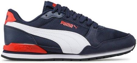 Puma Sneakersy St Runner v3 Mesh Jr 385510 09 Granatowy - zdjęcie 2