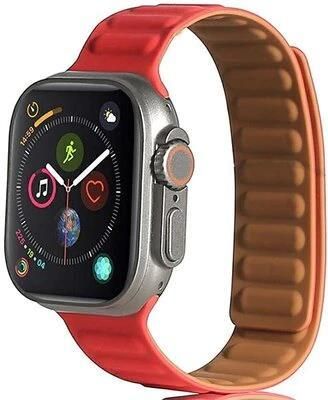 Pasek Beline Magnetic Do Apple Watch 2/3/4/5/6/7/8/Se/Se 2 (38/40/41Mm) Czerwony