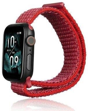 Pasek Beline Nylon Do Apple Watch 2/3/4/5/6/7/8/Se/Se 2/Ultra (42/44/45/49Mm) Czerwony