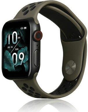 Pasek Beline Sport Silicone Do Apple Watch 2/3/4/5/6/7/8/Se/Se 2 (38/40/41Mm) Brązowo-Czarny