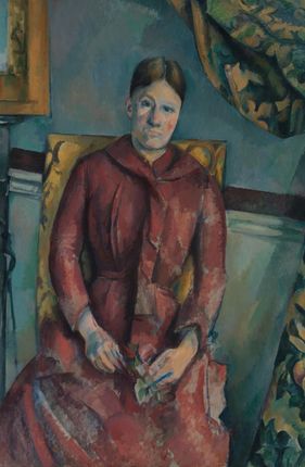 Zakito Posters Madame Cézanne w czerwonej sukience 56,6x86,4cm plakat