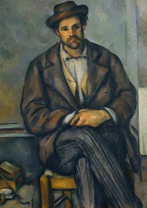 Zakito Posters Siedzący chłop Paul Cézanne 29,7x42cm plakat