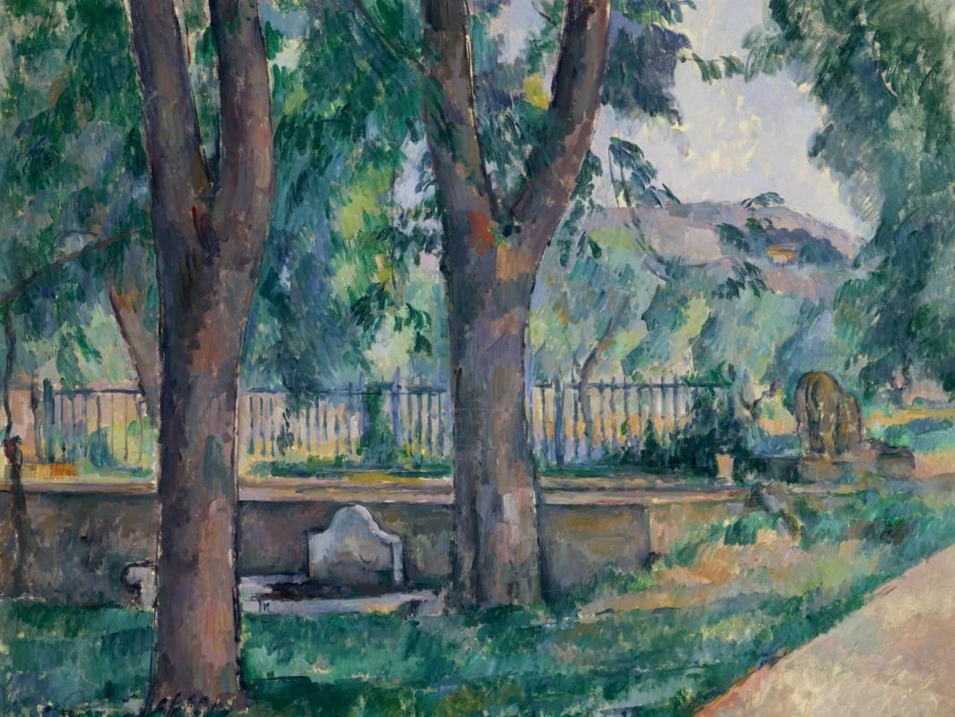 Zakito Posters Basen w Jas de Bouffan 40x30cm plakat Opinie i