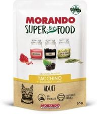 Morando Super Food Mokra Karma Dla Dorosłych Kotów Mus Z Indyka 85G