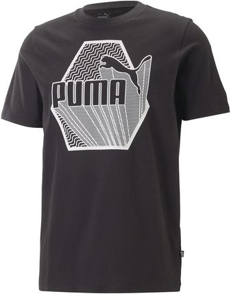 Męska Koszulka z krótkim rękawem Puma Graphics Rudagon Tee 67447901 – Czarny