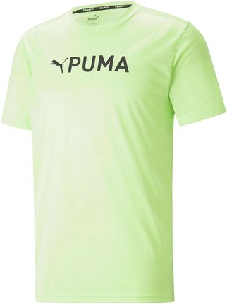 Męska Koszulka z krótkim rękawem Puma Puma Fit Logo Tee - CF Graphic 52309834 – Żółty