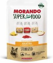 Morando Super Food Mokra Karma Dla Sterylizowanych Kotów Mus Z Kaczki 85G