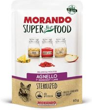 Morando Super Food Mokra Karma Dla Sterylizowanych Kotów Mus Z Jagnięciny 85G