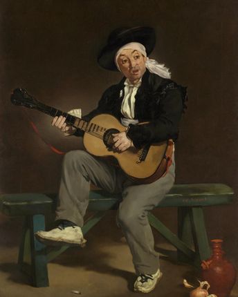 Zakito Posters Plakat 40x50 Hiszpańska piosenkarka Edouard Manet