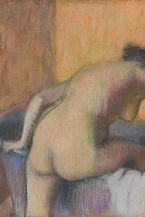 Zakito Posters Plakat 40x60 Kąpiący się wchodzący do wanny Edgar Degas