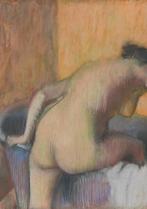 Zakito Posters Plakat 42x59,4 Kąpiący się wchodzący do wanny Edgar Degas