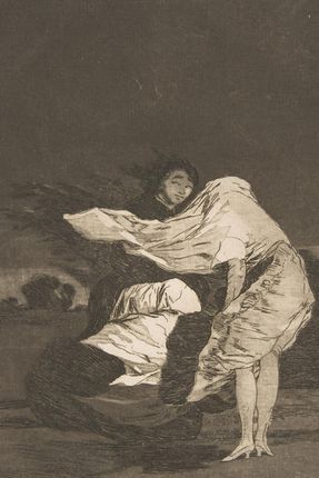 Zakito Posters Plakat 20x30 Płyta 36 z &quot;Los Caprichos: Zła noc Goya