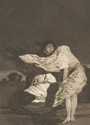 Zakito Posters Plakat 20,5x28,4 Płyta 36 z &quot;Los Caprichos: Zła noc Goya