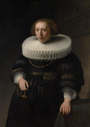 Zakito Posters Plakat 42x59,4 Portret kobiety prawdopodobnie członka rodziny Van Beresteyn Rembrandt (Rembrandt van Rijn)