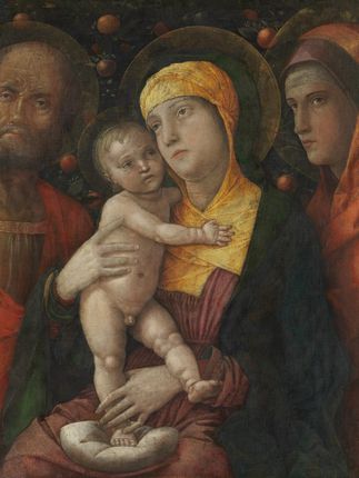 Zakito Posters Plakat 30x40 Święta Rodzina ze św. Marią Magdaleną Andrea Mantegna