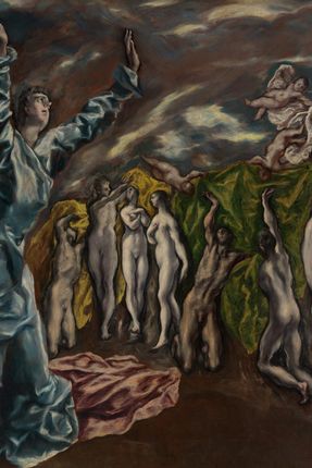 Zakito Posters Plakat 20x30 Wizja św. Jana El Greco (Domenikos Theotokopoulos)