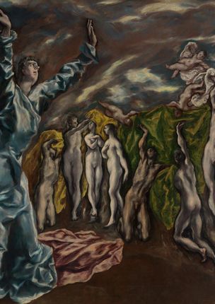 Zakito Posters Plakat 21x29,7 Wizja św. Jana El Greco (Domenikos Theotokopoulos)