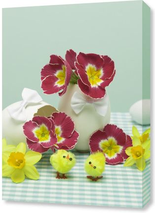 Zakito Posters Obraz 50x70cm Wazon na kwiaty z jajkami na Wielkanoc Assaf Frank