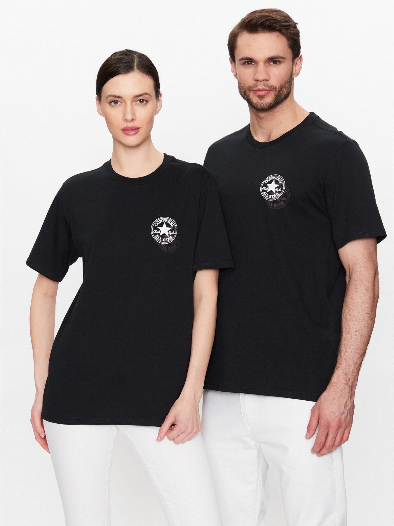 Converse Go-To All Star Patch Standard-Fit T-Shirt Unisex T-Shirt.