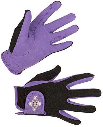 Covalliero Dziecięce Rękawiczki Lilli Black Purple