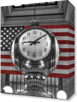 Zakito Posters Obraz 30x40cm Emblematyczny zegar w głównej hali Grand Central Terminal Assaf Frank