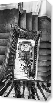 Zakito Posters Obraz 30x60cm Drewniane schody w domu Assaf Frank