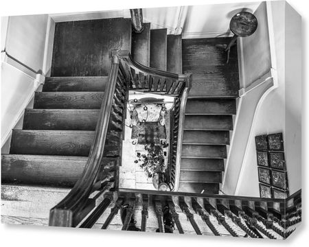 Zakito Posters Obraz 50x40cm Drewniane schody w domu Assaf Frank