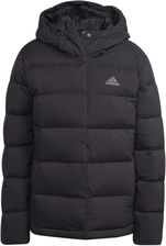 Zdjęcie Kurtka z kapturem damska adidas HELIONIC DOWN czarna HN5641 - Reszel