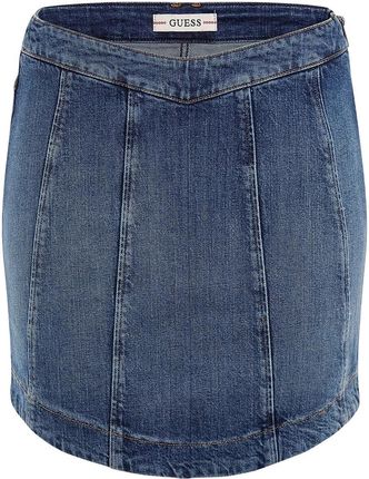 Damska Spódnica Guess Jillian Mini Skirt W3Rd21D4Nhe-Str9 – Niebieski