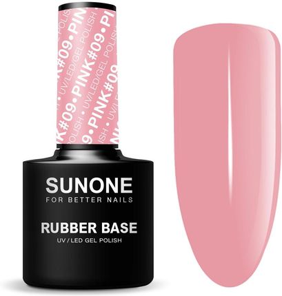Sunone Rubber Base Baza Kauczukowa Pink #09 12G