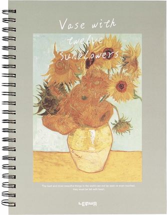 Szkicownik 40K A4 Słoneczniki Vincent Van Gogh