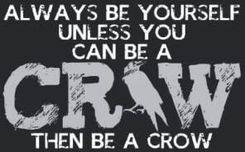Always Be Yourself Unless You Can Be A Crow Then Be A Crow: A5 ...