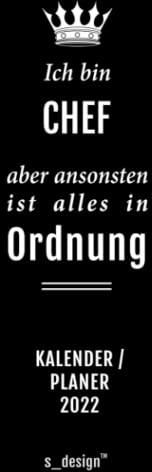 Kalender 2022 für Chefs / Chef / Vorgesetzte / Vorgesetzter