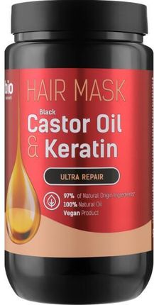 Bio Naturell Castor Oil & Keratin Hair Mask Ultra Repair Maska Do Włosów 946 Ml