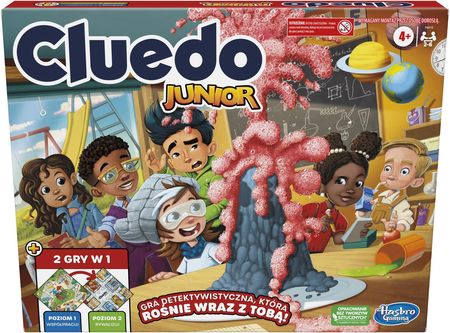 Hasbro Gaming Cluedo Junior 2w1 F6419