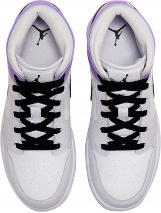 NIKE AIR JORDAN 1 MID Whiteシャドウ 25cm ☆先行 Nike Air Jordan 1 Mid White Shadow AJ1 ジョーダン