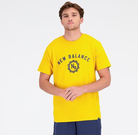 Koszulka męska New Balance MT31904VGL – żółta