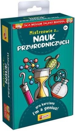 Lisciani Giochi I'm a Genius Talent School Mistrzowie z nauk przyrodniczych PL92451