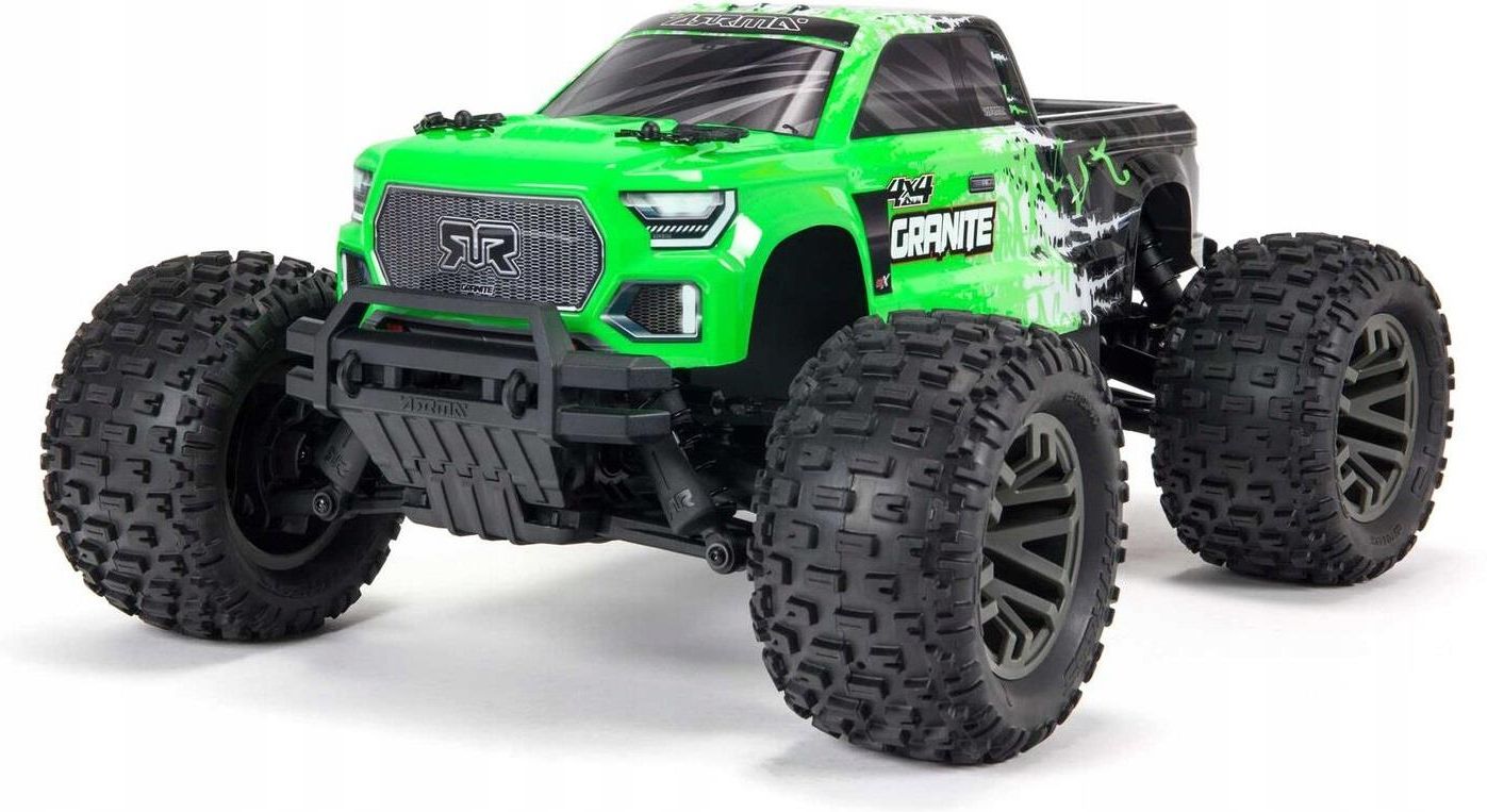 ARRMA 1/10 Painted Body, Green: Granite 4X4 BLX, ARA402305 main image 1