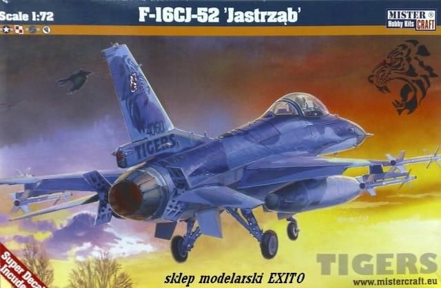 Maquette à Assembler Avion De Chasse Rafale - Échelle 1:72 - Marque MisterCraft