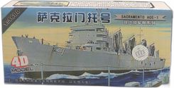 Zdjęcie Model Okretu Uss Sacramento Aoe Skala 1:1600 12619273264 - Dobra