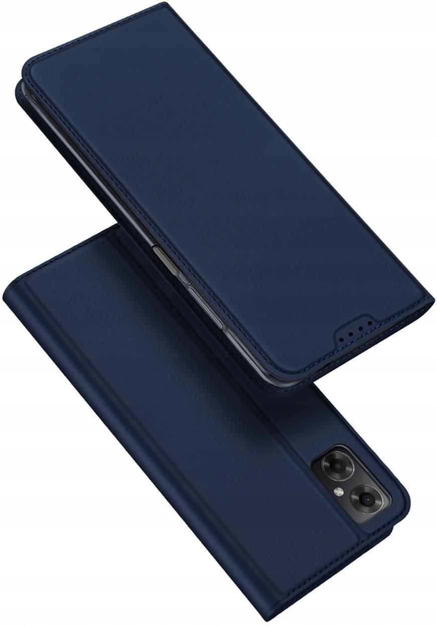 Custodia A Portafoglio Per Xiaomi Redmi Note 11E - Pelle Con Slot Per Schede, Fibbia Magnetica, Righe Vintage, Nero
