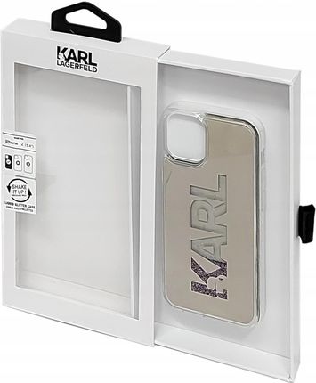 Karl Lagerfeld Kobieca Obudowa Etui Brokat Do Iphone 12 Mini