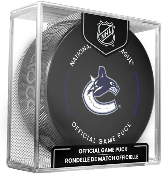 Vancouver Canucks Krążek Official Game Puck 22 23 Ceny I Opinie